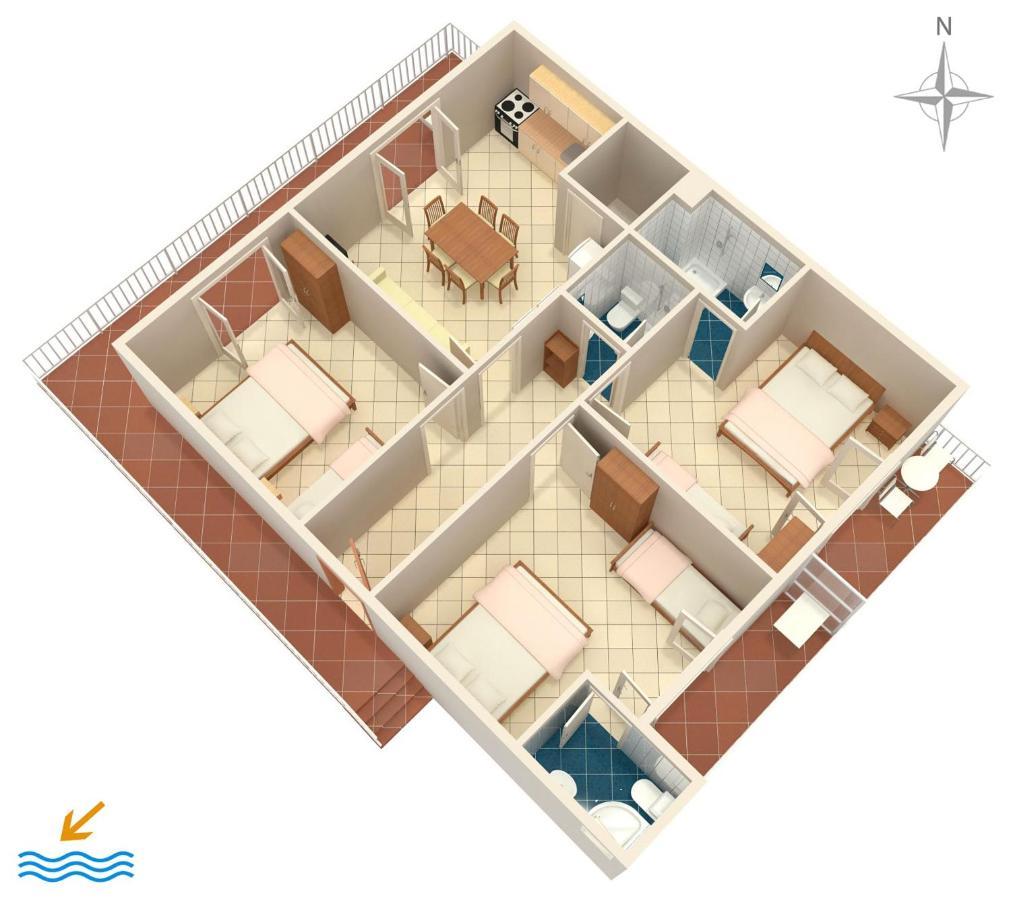Apartments By The Sea Podaca, Makarska - 515 ภายนอก รูปภาพ